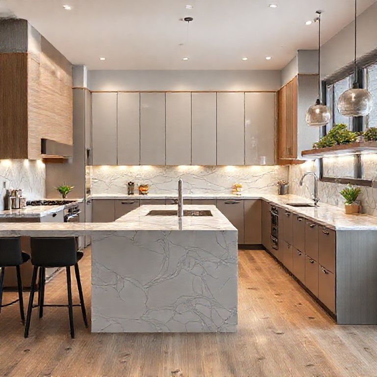 The 2.2-Meter Kitchen Countertop_ Your Guide to Style, Function, and Value-fengyakai artificial marble