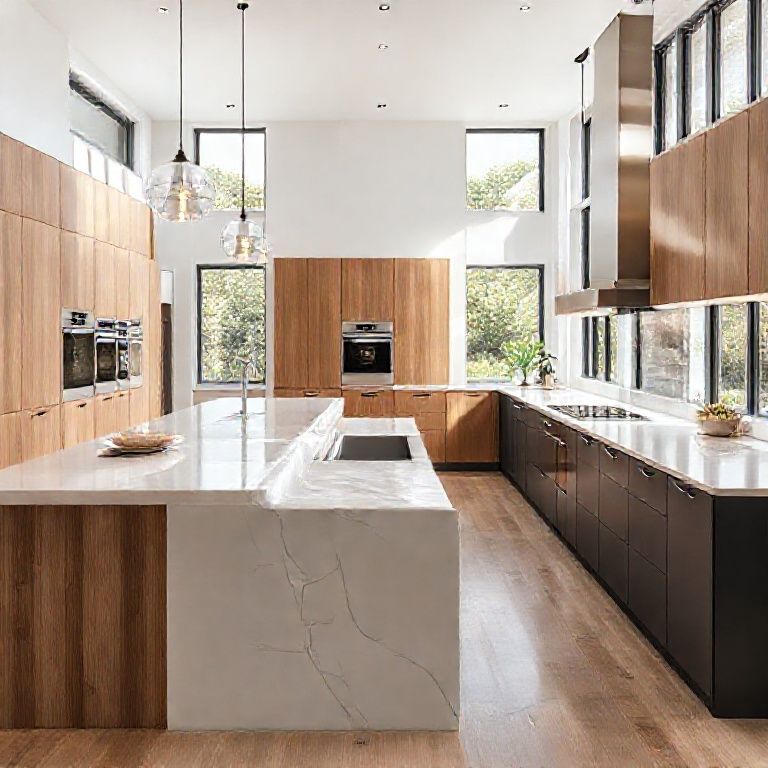 The 2.5-Meter Kitchen Countertop_ Your Gateway to Culinary Grandeur and Seamless Living-fengyakai artificial marble