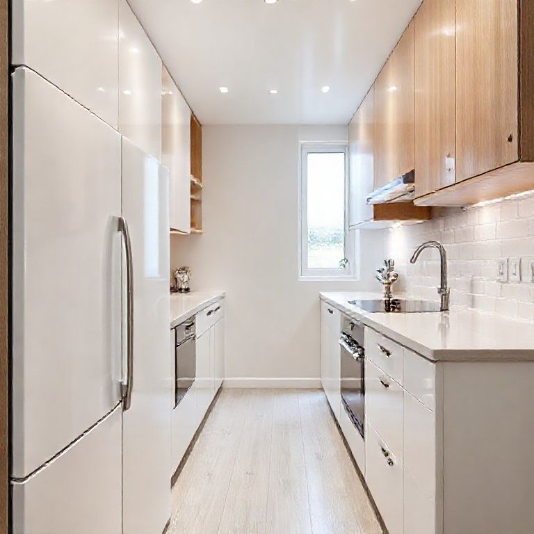 The 2.5-Meter Kitchen_ Big Style, Small Footprint-fengyakai artificial marble