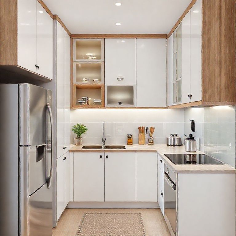 The Compact Culinary Canvas_ Maximizing Charm in a 2.9m x 2.2m Kitchen-fengyakai artificial marble