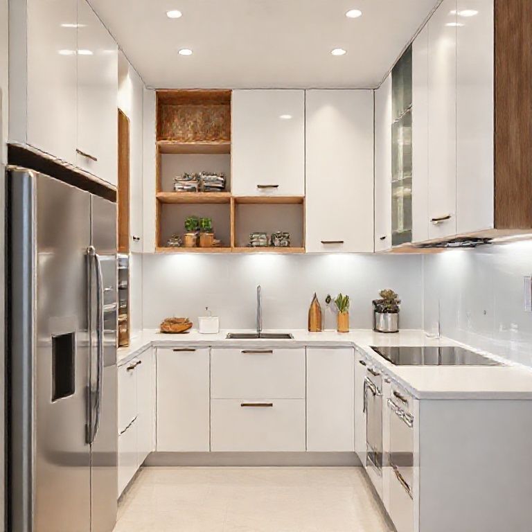 The Cozy Charm of the 1.2-Meter Kitchen_ Big Style in a Small Space-fengyakai artificial marble