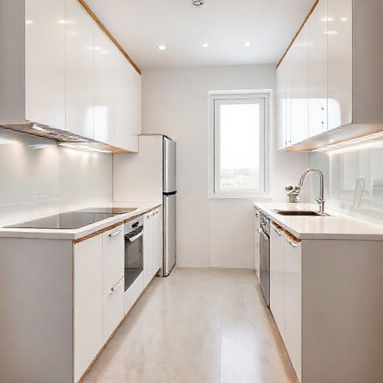 The Cozy Culinary Canvas_ Crafting Your Dream Kitchen in 2×2 Meters-fengyakai artificial marble
