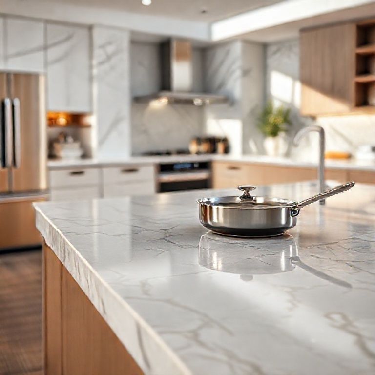 The Fiery Truth About Your Kitchen Countertops_ How Hot Can Artificial Stone Really Get_-fengyakai artificial marble