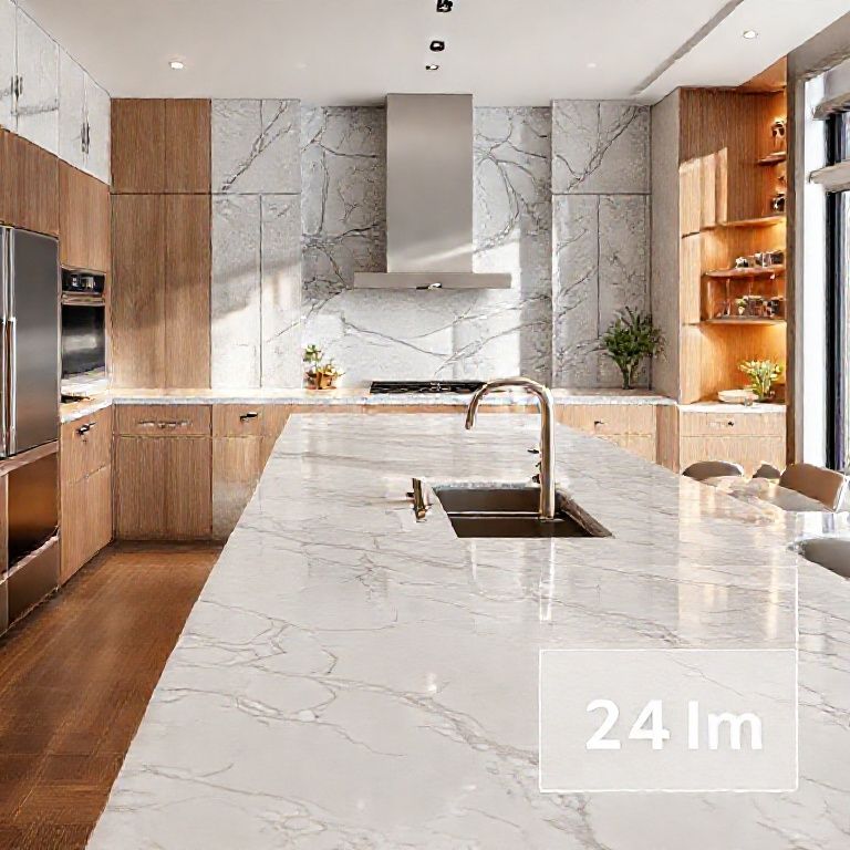 The Gravity of Elegance_ Unpacking the Weight of a 2.4-Meter Quartzite Countertop-fengyakai artificial marble