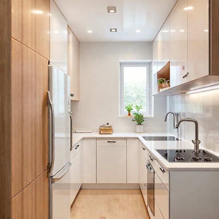 The Tiny Kitchen That Roared_ Maximizing Charm in 1.2m x 3m-fengyakai artificial marble