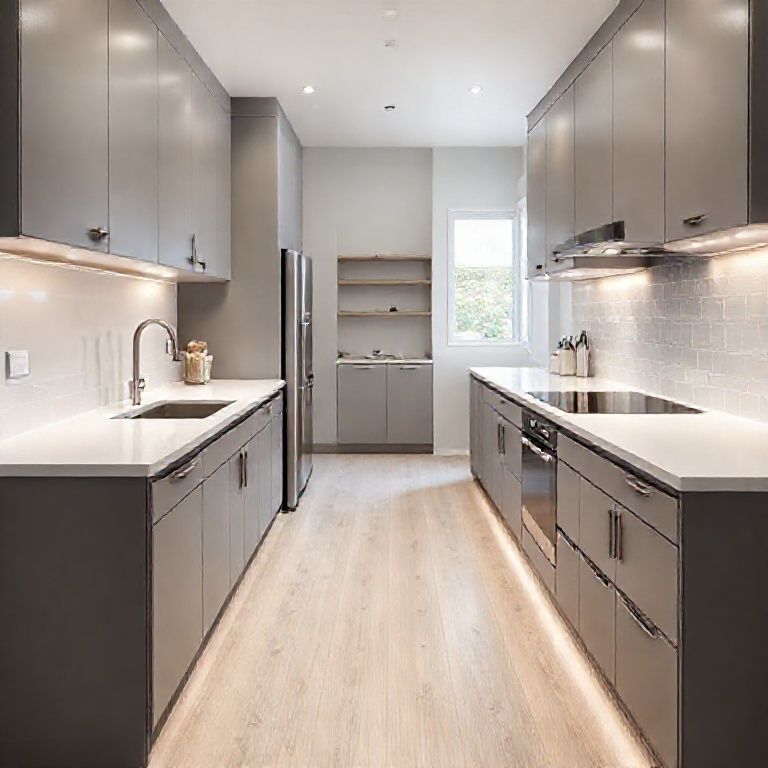 The Two-Sided Kitchen Dream_ Maximizing Your 2.2m Culinary Canvas-fengyakai artificial marble