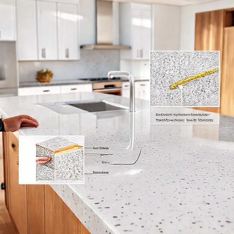 The Unseen Weight_ Decoding the Mystery of Artificial Stone Kitchen Countertop Density-fengyakai artificial marble