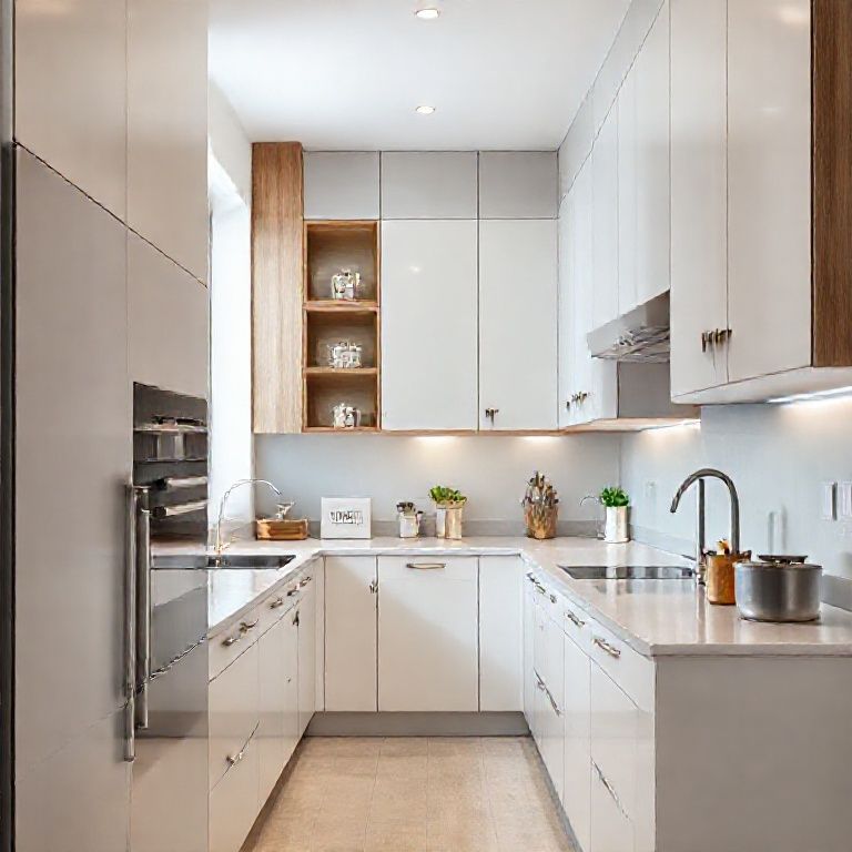 Transforming Your Narrow Kitchen_ Big Style, Small Footprint-fengyakai artificial marble