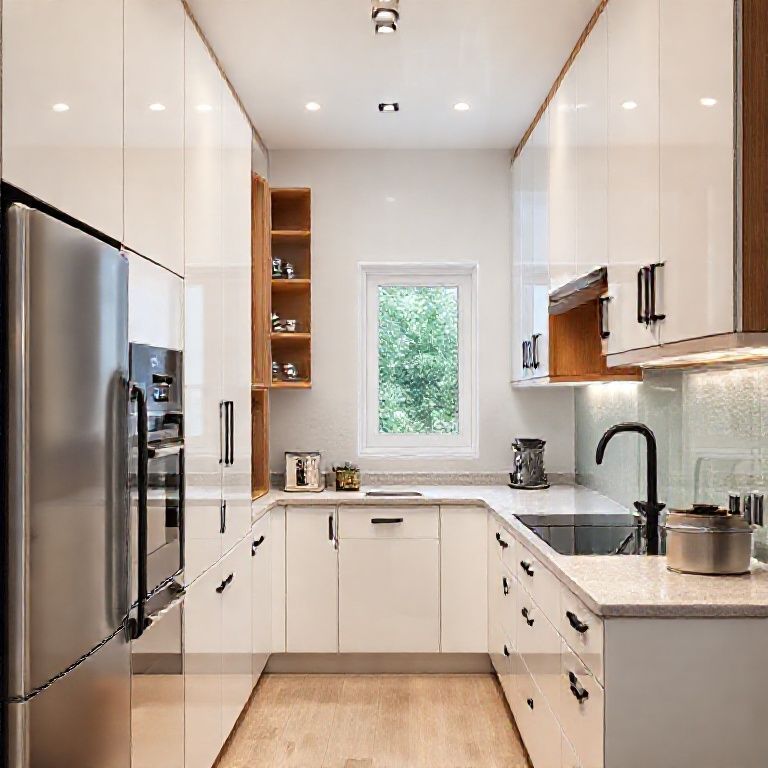 Unlocking the Potential of Your 2.2-Meter-Wide Kitchen_ A Gallery of Brilliant Design Ideas-fengyakai artificial marble