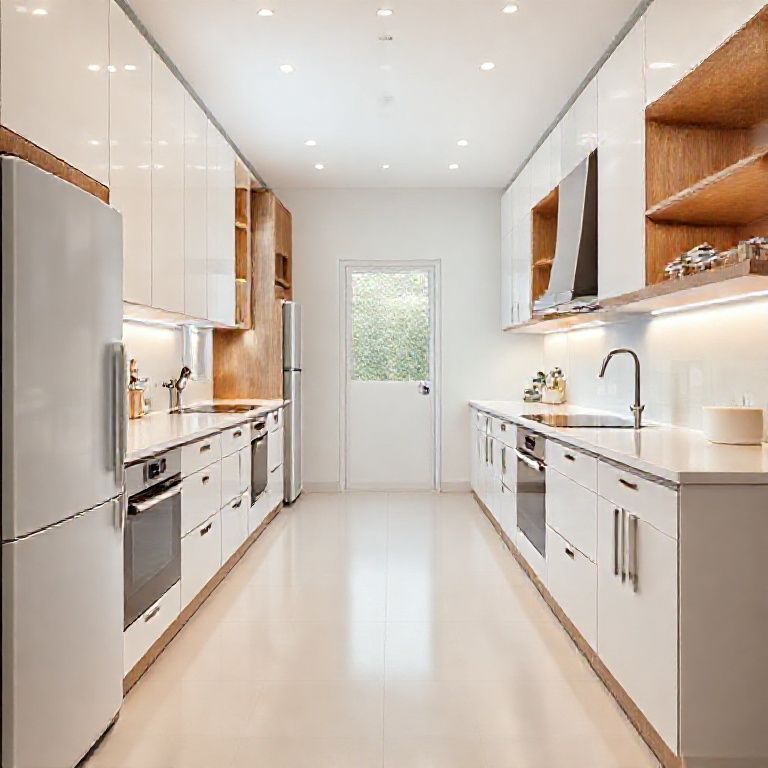Unlocking the Potential of Your Narrow Kitchen_ Brilliant Layouts for a 2.2-Meter Canvas-fengyakai artificial marble