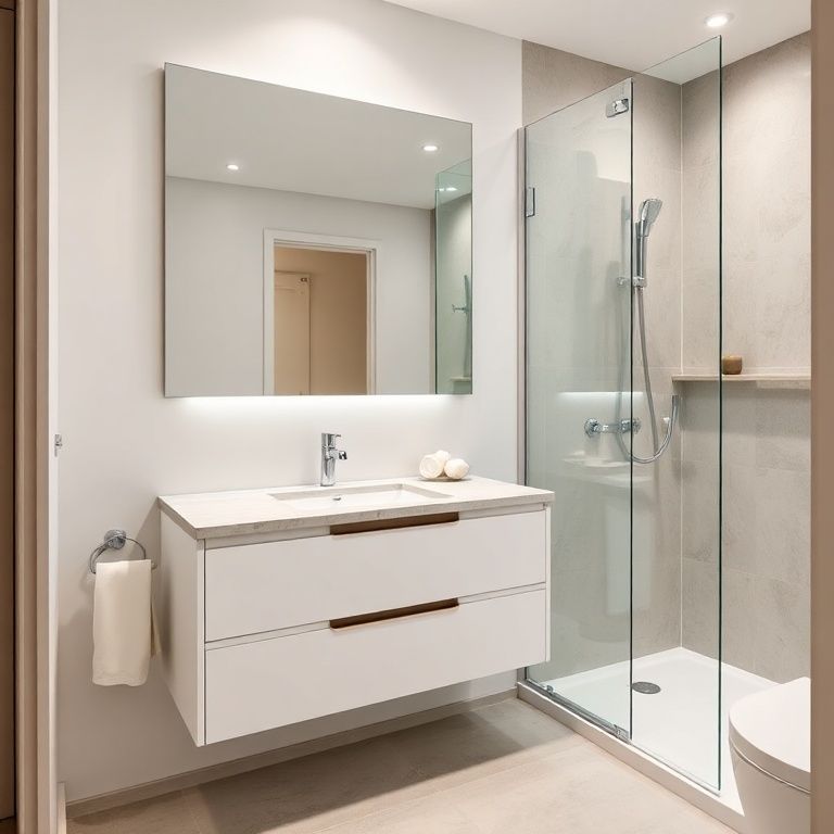 The All-in-One Sink_ A Masterclass in Bathroom Design and Functionality-fengyakai artificial marble
