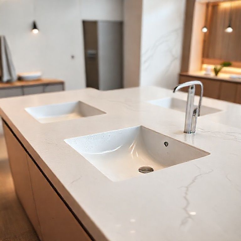 The All-in-One Wonder_ Unveiling the Materials Behind Your Integrated Basin-fengyakai artificial marble