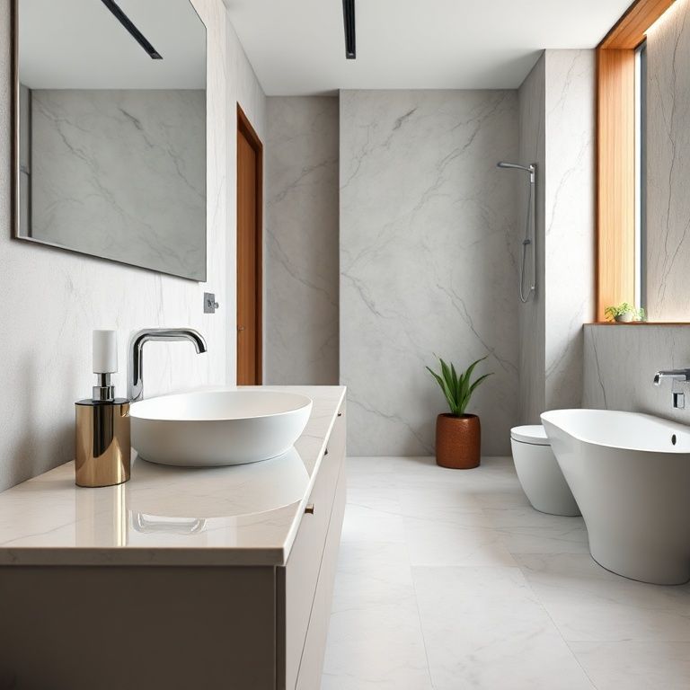 The Allure of the Integrated Basin_ A Deep Dive into Its Materials and Marvels-fengyakai artificial marble