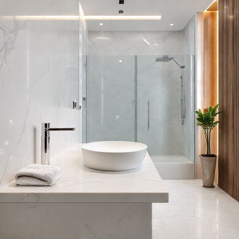 The Allure of the Integrated Basin_ A Material Marvel-fengyakai artificial marble