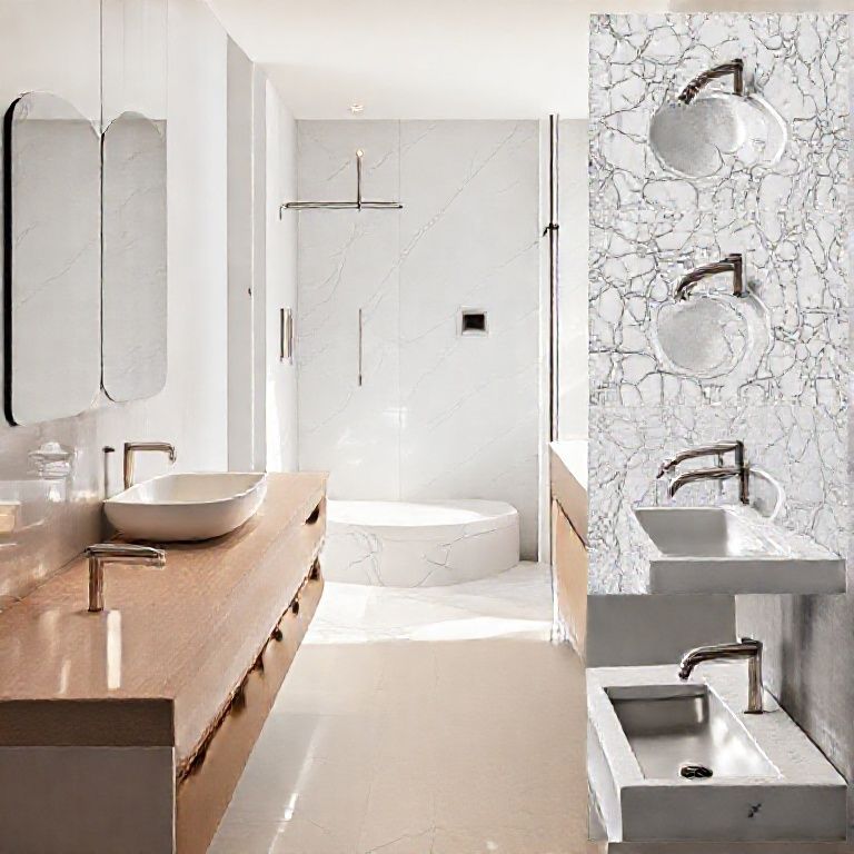 The Art of the Integrated Basin_ Choosing Materials for Lasting Beauty and Resilience-fengyakai artificial marble