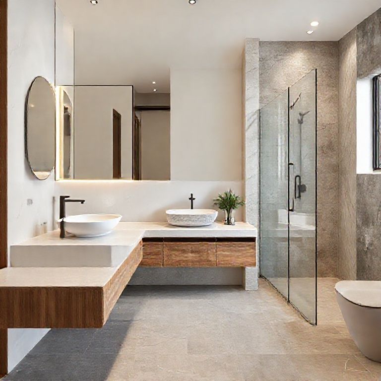 The Art of the Integrated Countertop Basin_ A Symphony of Style and Functionality-fengyakai artificial marble