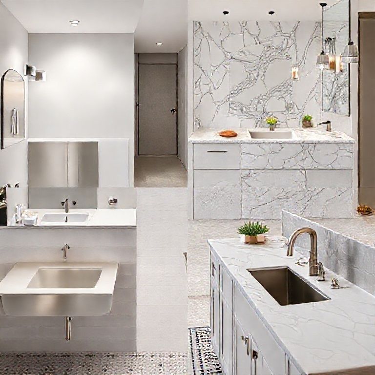 The Basin Brouhaha_ Unveiling the Charms of Undermount vs. Integrated Sinks-fengyakai artificial marble