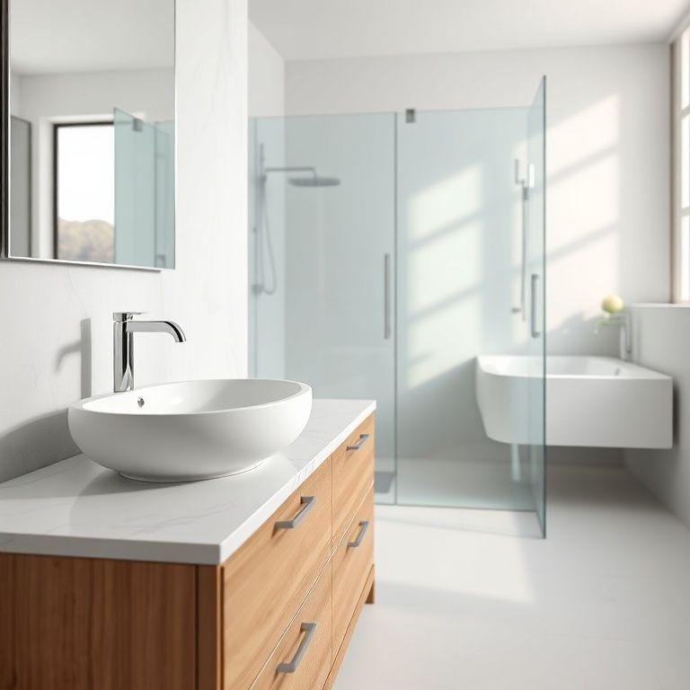 The Great Bathroom Basin Debate_台上盆 vs. 一体盆 – Which Reigns Supreme for Your Sanctuary_-fengyakai artificial marble