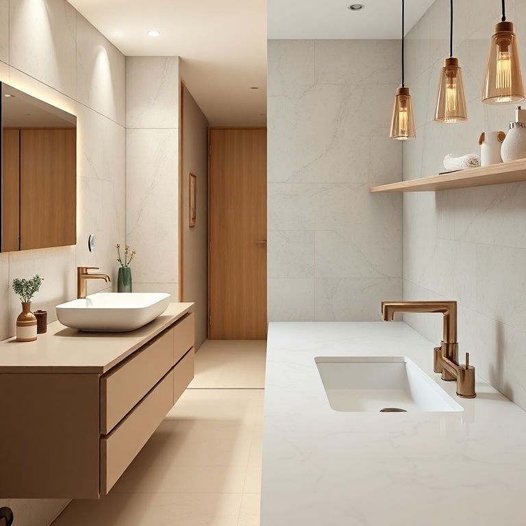 The Integrated Basin Dilemma_ Plastic vs. Ceramic – A Material Marvel-fengyakai artificial marble