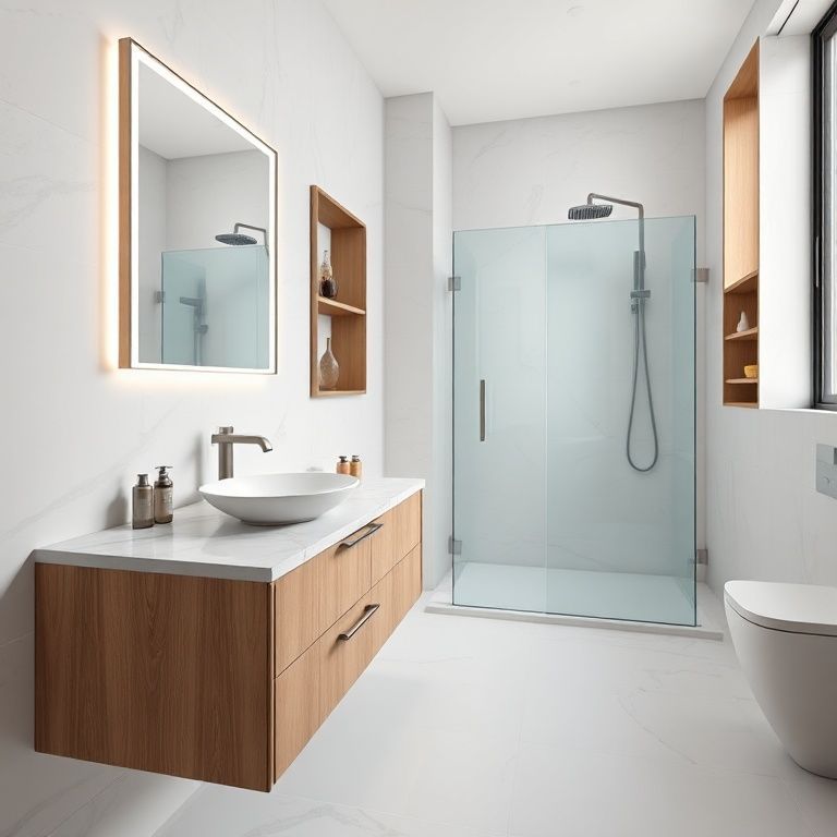 The Integrated Basin_ A Harmonious Fusion for the Modern Bathroom-fengyakai artificial marble