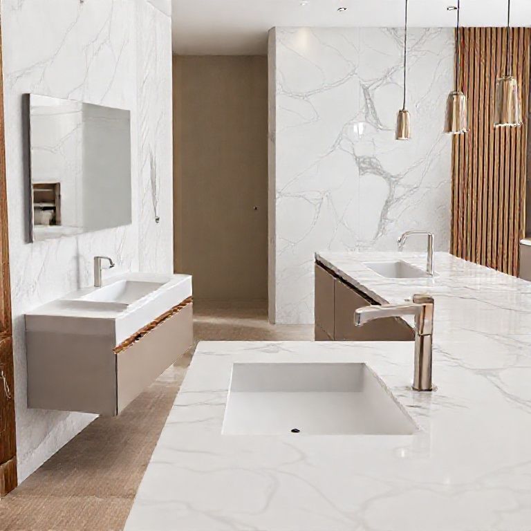 The Seamless Sink_ A Buyers Guide to Durable and Stylish Integrated Basins-fengyakai artificial marble