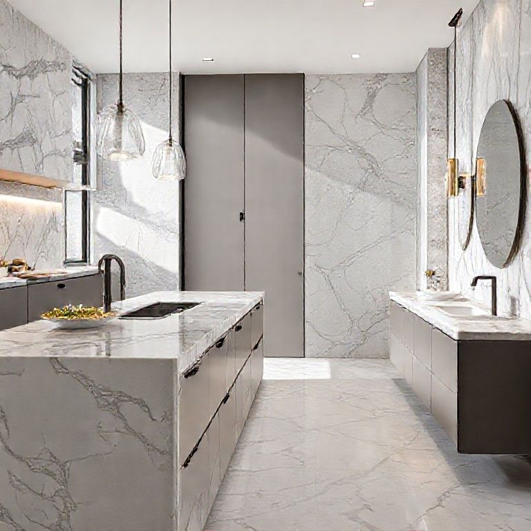 The Art of Surfaces_ Navigating the World of Man-Made vs. Natural Stone-fengyakai artificial marble