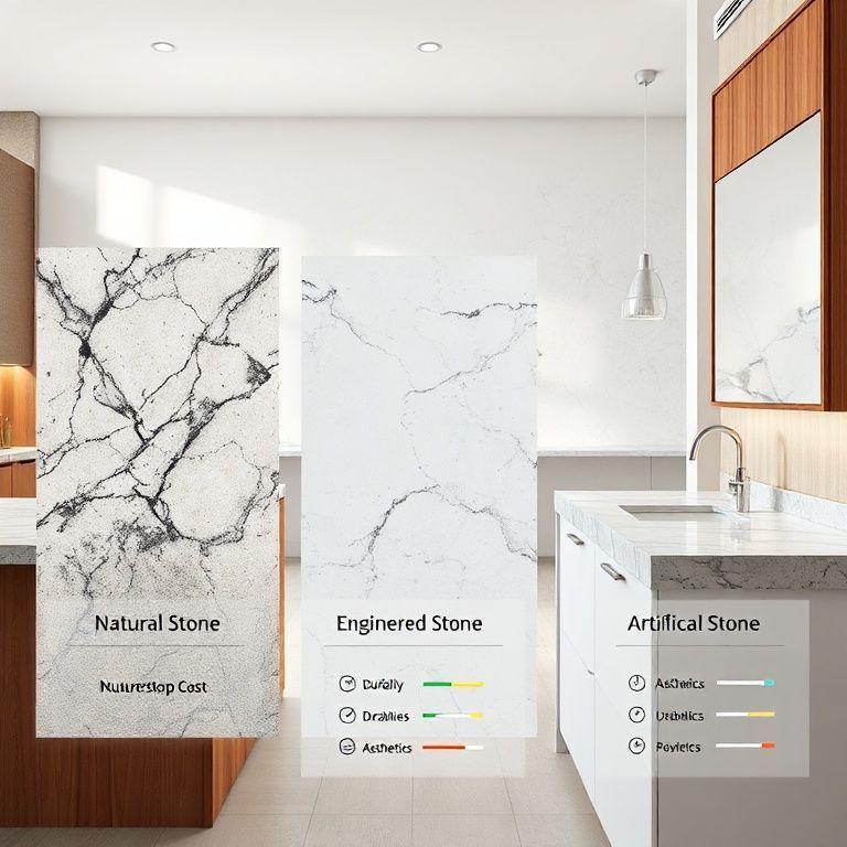 The Enduring Charm of Stone_ Navigating the Cost of the Natural vs. the Ingenious-fengyakai artificial marble