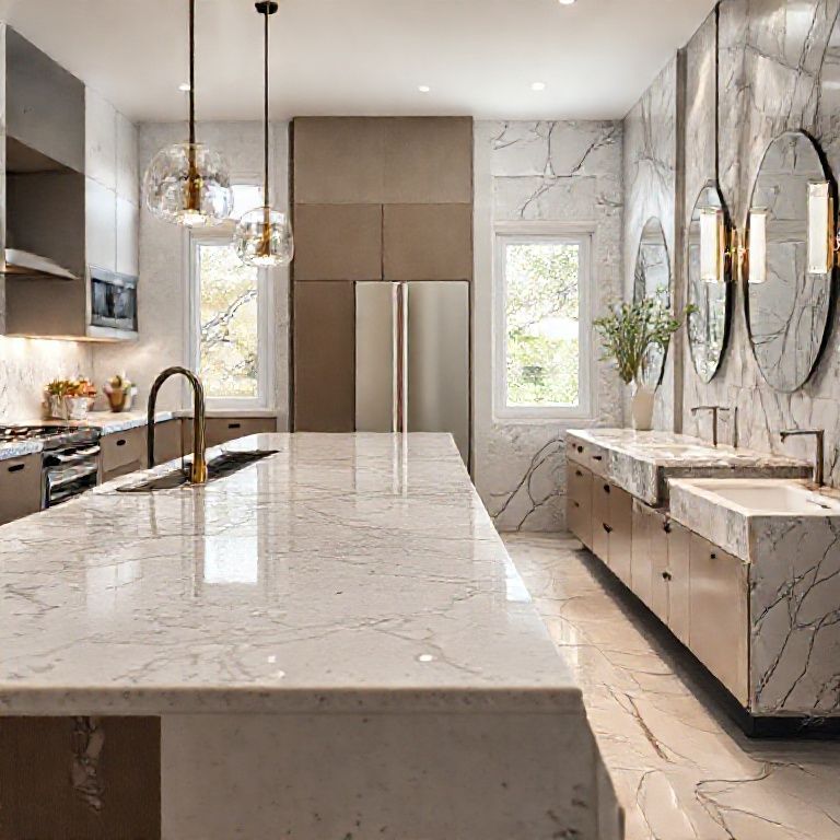 The Heart of the Home_ Unveiling the Allure of Man-Made vs. Natural Stone-fengyakai artificial marble
