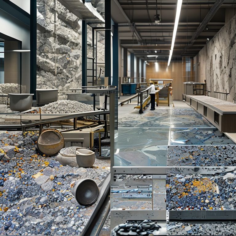 人工石板制作方法图片，人工石板制造-fengyakai artificial marble