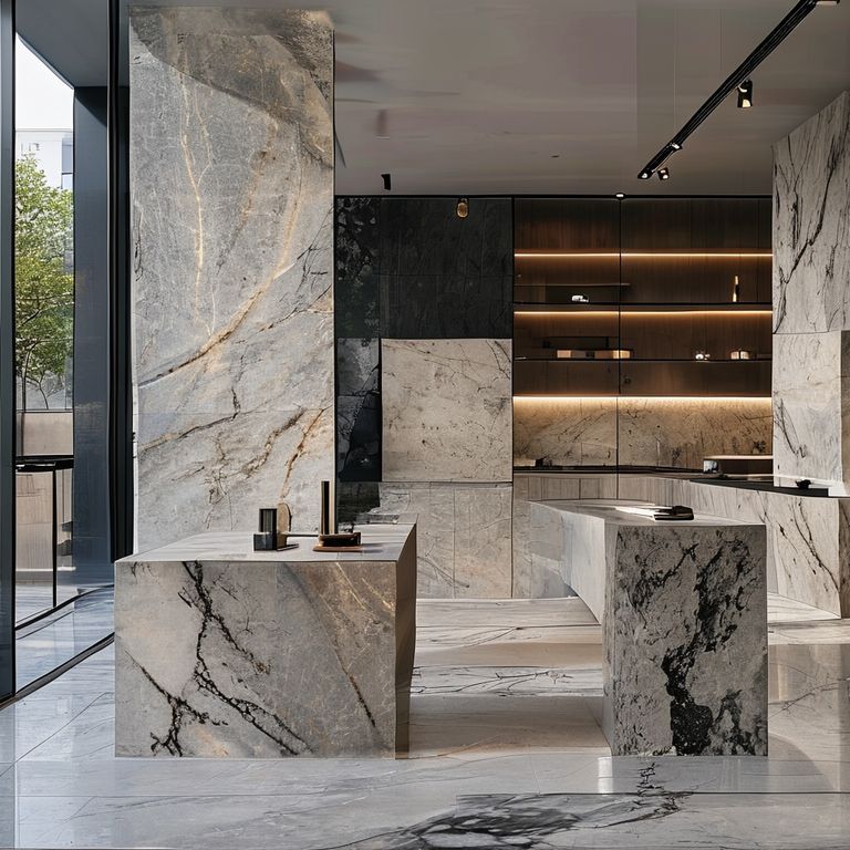 人工石板材质种类，人造石板是什么材料做-fengyakai artificial marble