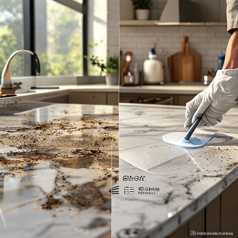 人造石台面脏了擦不掉怎么办，人造石台面用什么擦-fengyakai artificial marble