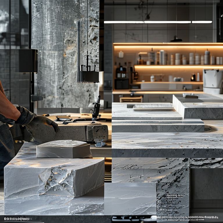 人造石施工工艺流程，人造石加工流程-fengyakai artificial marble