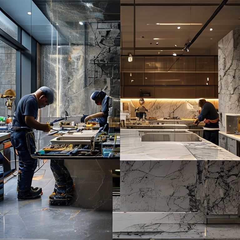 人造石施工工艺，人造石工艺及配方书-fengyakai artificial marble