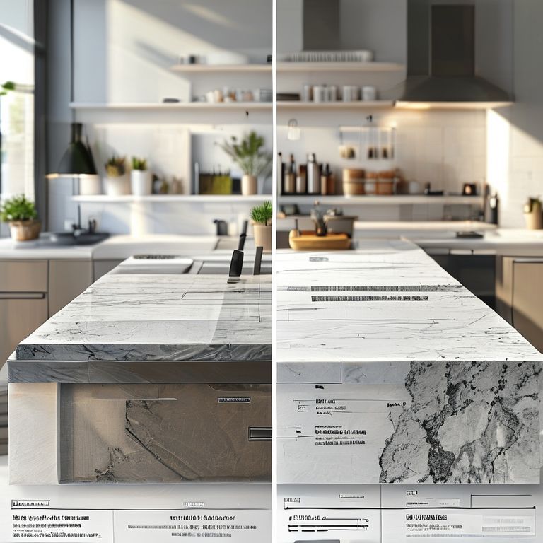 1.5石英石和2.0石英石的区别，1.5和2.0石英石台面差价-fengyakai artificial marble