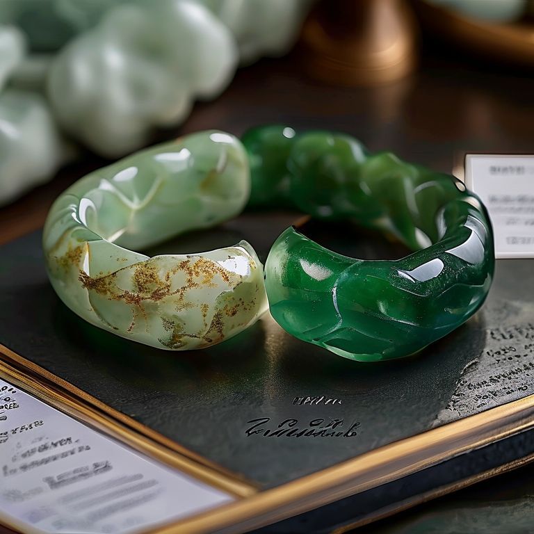 石英石玉手镯与翡翠的区别，石英质玉对身体有害吗-fengyakai artificial marble