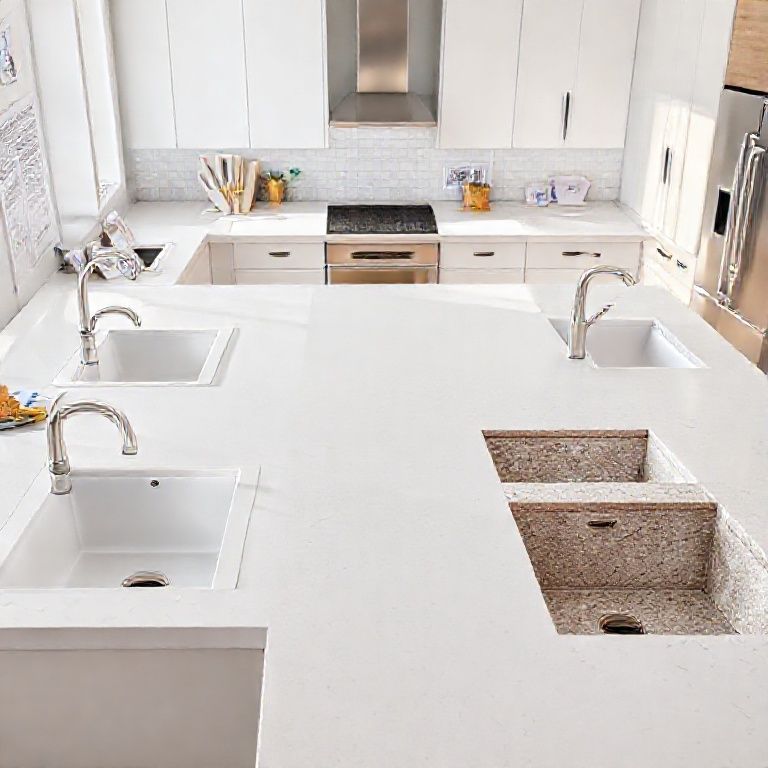 Bespoke Quartz Countertops_ Crafting Your Dream Kitchen with Precision and Style-fengyakai artificial marble
